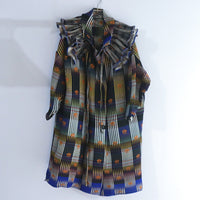 <EXCLUSIVE>JULIA HEUER JOHAN HANDPLEATED COAT IN HELGE