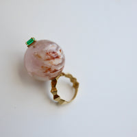 IMAGO RING GARDEN QUARTZ・EMERALD