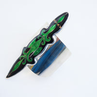 SOFIO GONGLI SILVER BANGLE