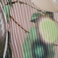 JULIA HEUER UMA HANDPLEATED DRESS IN EDWARD