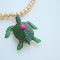 ANIGIG TURTLE PEARL NECKLACE