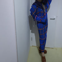 JULIA HEUER MASHA HANDPLEATED DRESS IN HARALD