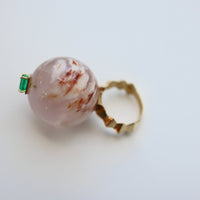 IMAGO RING GARDEN QUARTZ・EMERALD