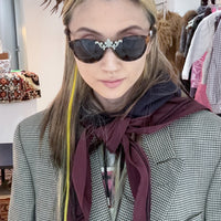 ANIGIG MOLDING GLASSES TORTOISESHELL×ICEGREY