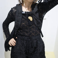 ANIGIG GATHERED BACKPACK JACQUARD