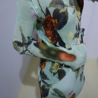 JULIA HEUER LEE PLEATED TOP IN EDWARD GREEN