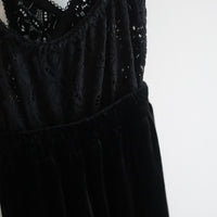 TRANSE PARIS SILK VELVET PANTS