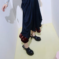 TRANSE PARIS DRAPPED CASUAL PANTS