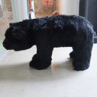 DITZ DESIGNS BLACK BEAR FOOT STOOL