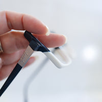 ANIGIG MOLDING GLASSES NAVY×IVORY