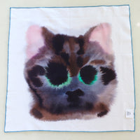 WILD ANIMALS CAT FACE BANDANA