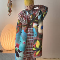 <EXCLUSIVE>JULIA HEUER JOHAN PLEATED COAT MARK