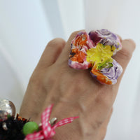 MATHILDE HIRON SMALL RING PASTEL