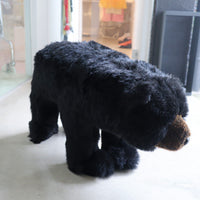 DITZ DESIGNS BLACK BEAR FOOT STOOL