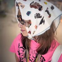 WILD ANIMALS MEMORY BANDANA