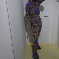<EXCLUSIVE>JULIA HEUER ROSE FLARE TROUSERS IN MALIK