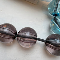 BLESS CABLE JEWELRY SYNTHETIC BLACK CLEAR