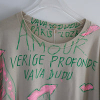 VAVA DUDU PAINTED T-SHIRTS “V”