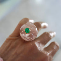 IMAGO RING GARDEN QUARTZ・EMERALD