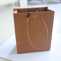 UNKNOWN PRODUCTS LEATHER PAPER BAG