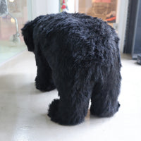 DITZ DESIGNS BLACK BEAR FOOT STOOL