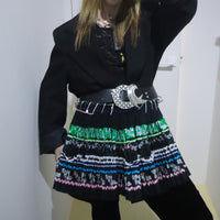 CHOPOVA LOWENA STARBRITES MINI CARABINER SKIRT