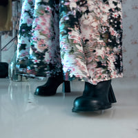 JULIA HEUER PHOEBE HANDPLEATED DRESS IN HOLLE