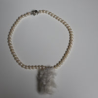 MINITURE FLUFFY BEAR ”WHITE”