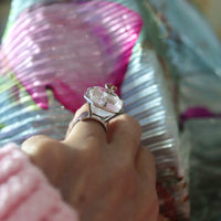 IMAGO RING TOPAZ・RHODCHROSITE