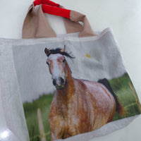 ANNTIAN  HORSE SHOPPER BAG