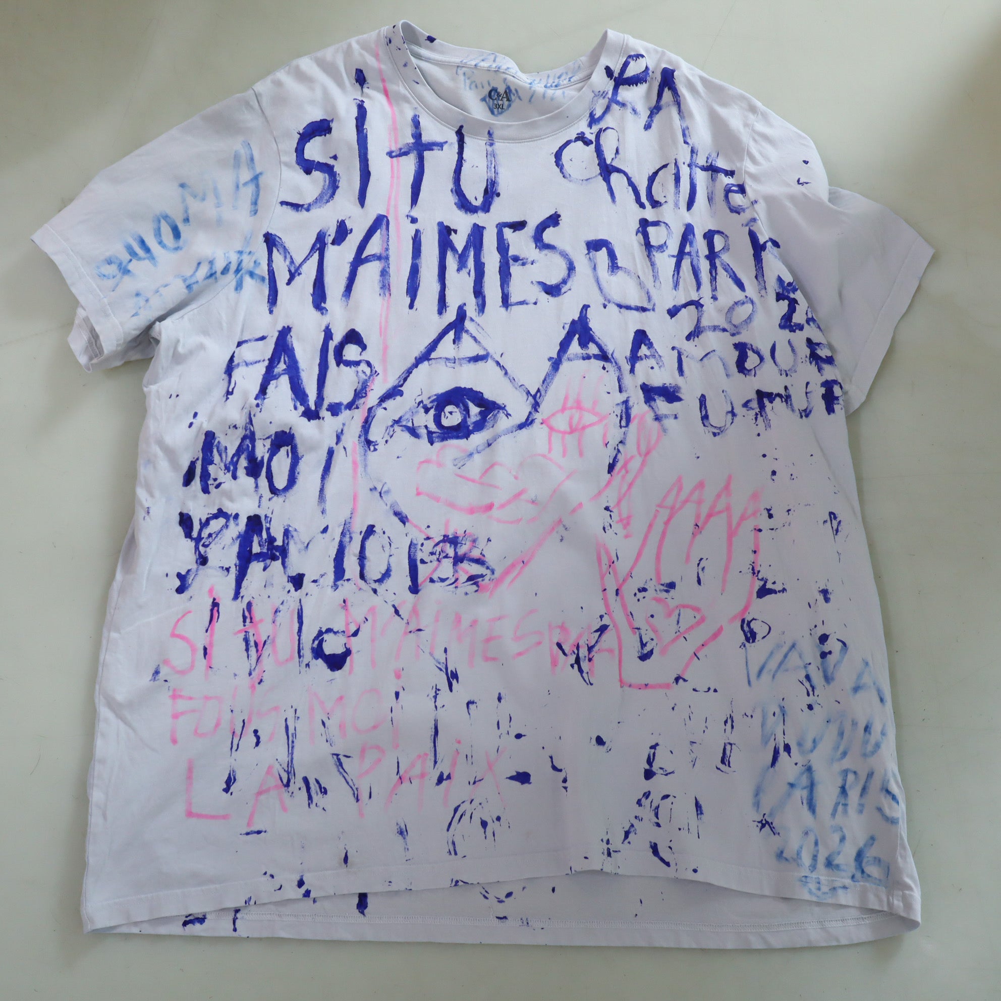 最終値下げ！Vava Dudu ハンドペイントTシャツ VAVA DUDU PAINTED T-SHIRTS 