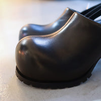 MELITTA BAUMEISTER DOUBLE HEEL MULE BLACK