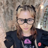 ANIGIG MOLDING GLASSES 老眼鏡 BLACK