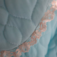 ANIGIG PUDDING COAT LONG LIGHT BLUE