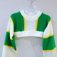 ADAM JONES CROP SCARF JTMPER GREEN