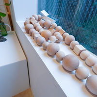 NATURAL CABLE JEWELRY WOOD NATURAL 2M