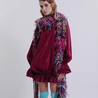 MATHILDE HIRON BALLOON SILK LONG BROUSE