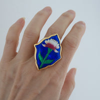 SOFIO GONGLI RING "FLOWER"