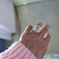 IMAGO RING TOPAZ・RHODCHROSITE