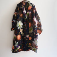 JULIA HEUER JOHAN HANDPLEATED COAT IN NOLA