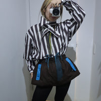 MERYLL ROGGE QUILTED TRACK SHORTS