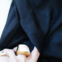 TRANSE PARIS DRAPPED CASUAL PANTS