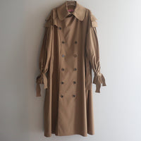 ANREALAGE HOMME PANEL PATCHWORK TRENCH COAT