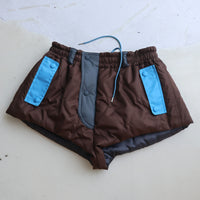 MERYLL ROGGE QUILTED TRACK SHORTS