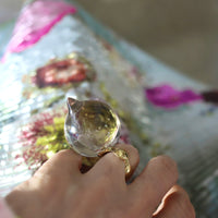 IMAGO RING SMOKY QUARTZ