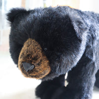 DITZ DESIGNS BLACK BEAR FOOT STOOL
