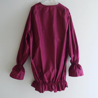 MATHILDE HIRON BALLOON SILK LONG BROUSE