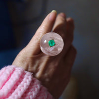 IMAGO RING GARDEN QUARTZ・EMERALD