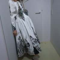 HANA YAGI PUFF SLEEVE DRESS A