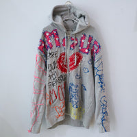 VAVA DUDU EMBROIDERY HOODIE GRAY